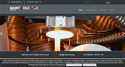 Desktop Screenshot of maintools.de